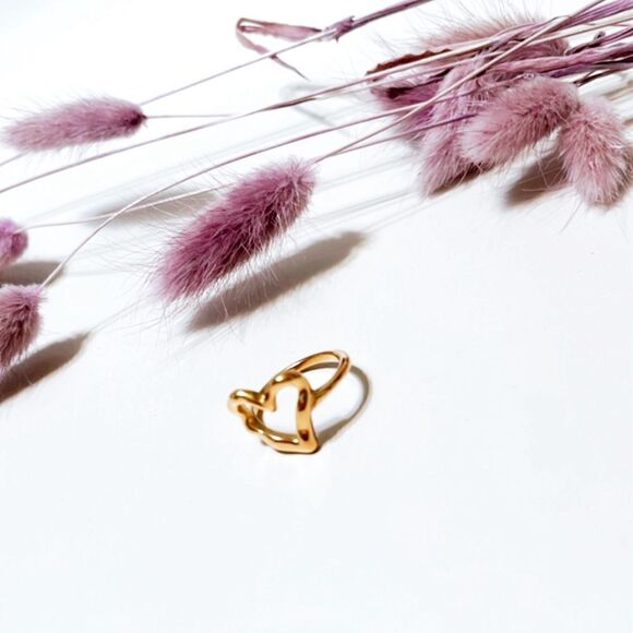 bohemian heart ring C34 - Picture 6 of 7